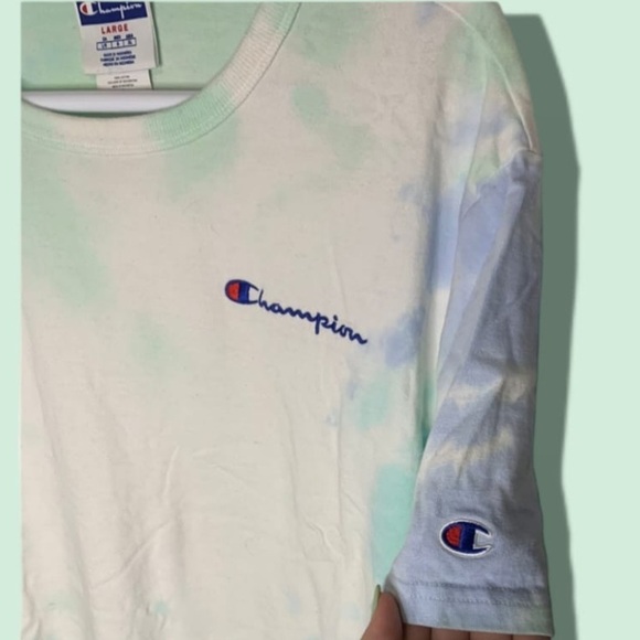 Champion Men’s Cloud Dye Heritage Short Sleeve Tee, Size L - Picture 4 of 5